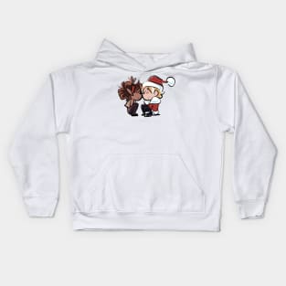 Nose Kiss Kids Hoodie